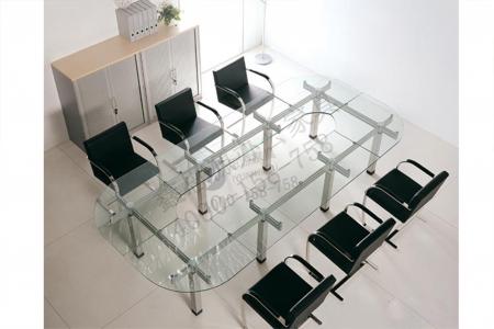 玻璃会议桌H-95